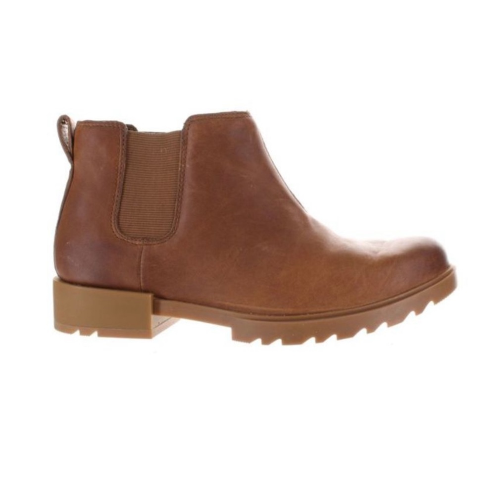 SOREL Womens Emelie Ii Tan Chelsea Boots Size 8.5 Medium (B, M) LIKE NEW